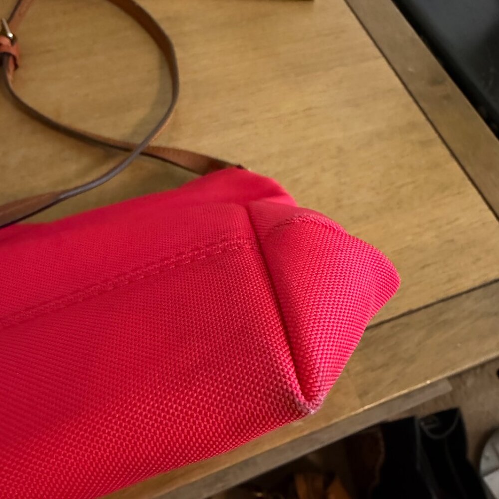 Dooney & Bourke Red Nylon Crossbody - Picture 3 of 8